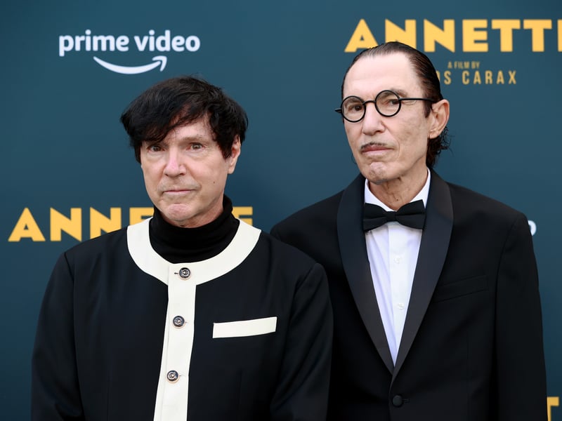 After a show at Glasgow Royal Concert Hall in June, Sparks will perform at Edinburgh Playhouse on Friday, July 18.