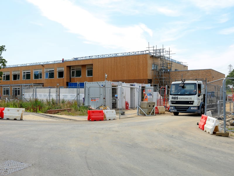 Construction site at Marrelsmoor Avenue, Waterlooville, where Newlands Primary Academy is being built

Picture: Chris Moorhouse (250625-32)