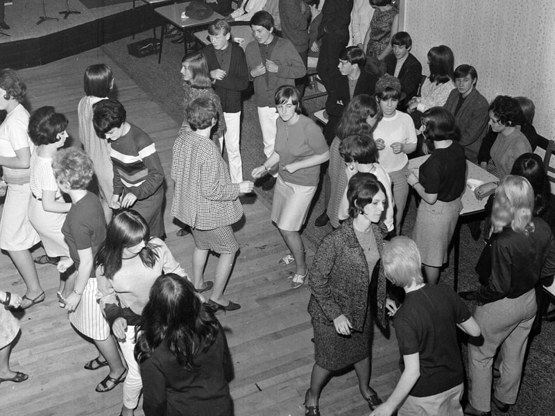 The International Club, better known to a generation of revellers simply as 'the Nash', is pictured here in 1965. The venue on Princes Street, Edinburgh, later became Fire Island, which is recognised as Edinburgh's first regular gay-friendly nightclub. The site is now home to a Waterstones book shop.