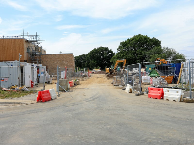 Construction site at Marrelsmoor Avenue, Waterlooville, where Newlands Primary Academy is being built

Picture: Chris Moorhouse (250625-32)