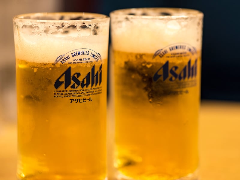 Ashai is a Japanese lager beer. While many Brits may pronounce it as “A-say-hi” or “Ashee”, the correct pronunciation of Ashai is “Ah-sah-hee”. 