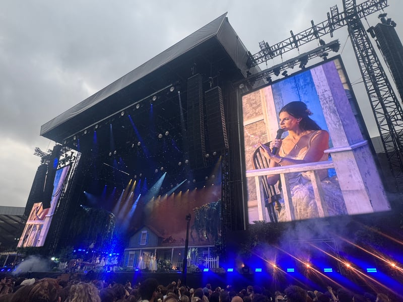 The gig sold out when it was announced last year.