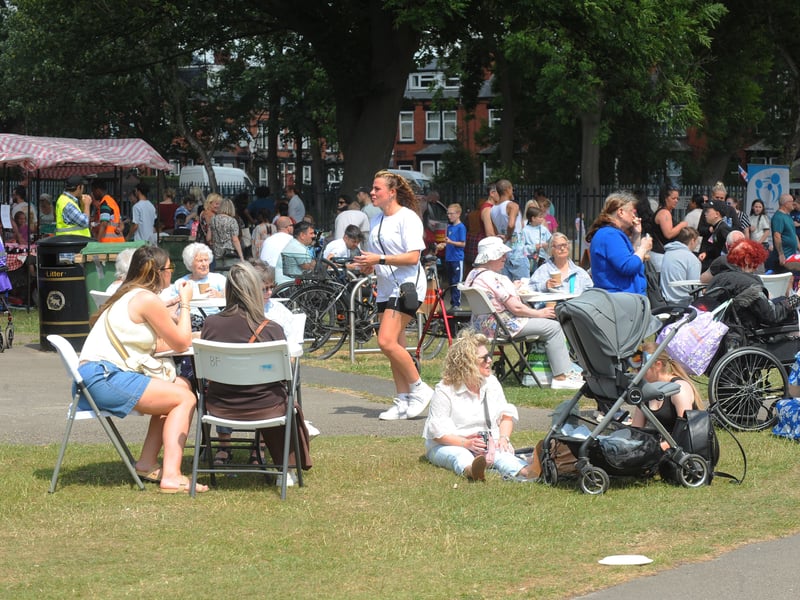 Another good turnout for Beeston Festival, which has been running at Cross Flatts Park for years.