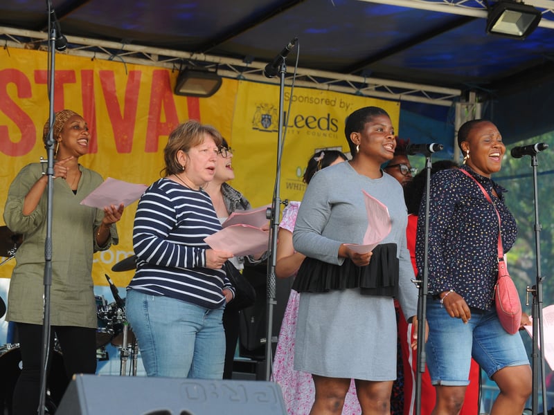Asmarina Voices on stage