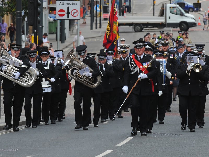 The parade on The Headrow