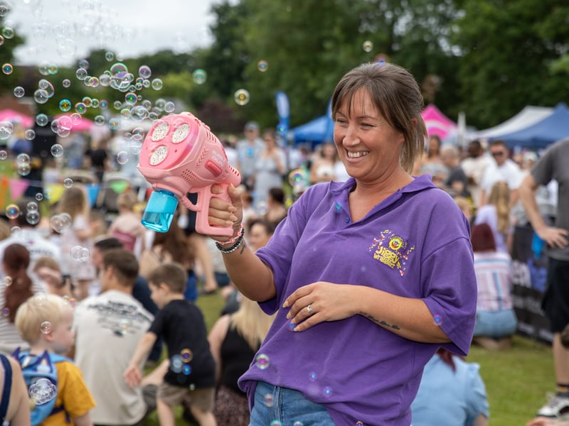 Pictured - Jiggy Wrigglers proved a big hit!
Photos by Alex Shute