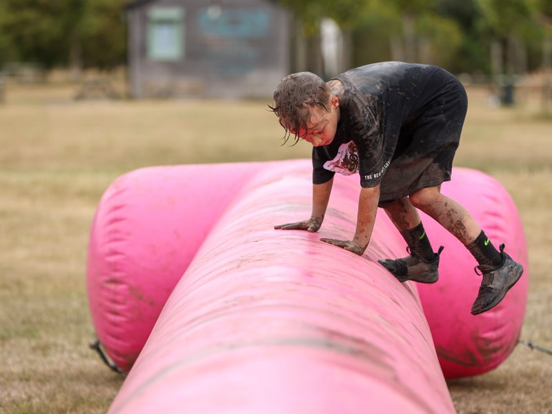 A muddy fundraiser
Picture: Chris Moorhouse (280625-027)