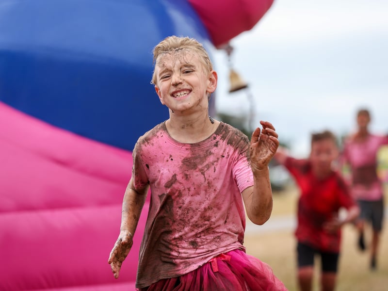 Finisher Grayson Benjamin, 7.
Picture: Chris Moorhouse (280625-034)