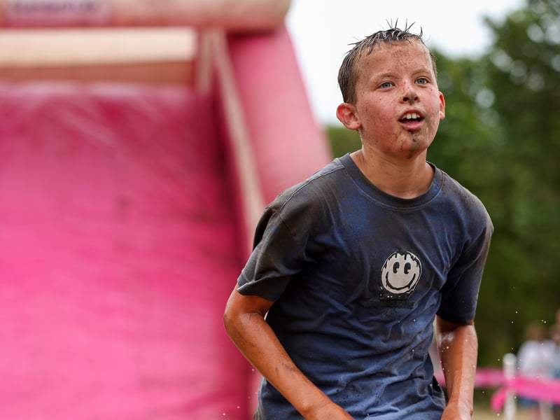 Muddy fundraiser
Picture: Chris Moorhouse (280625-022)