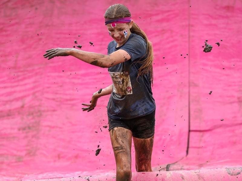 Getting muddy
Picture: Chris Moorhouse (280625-020)