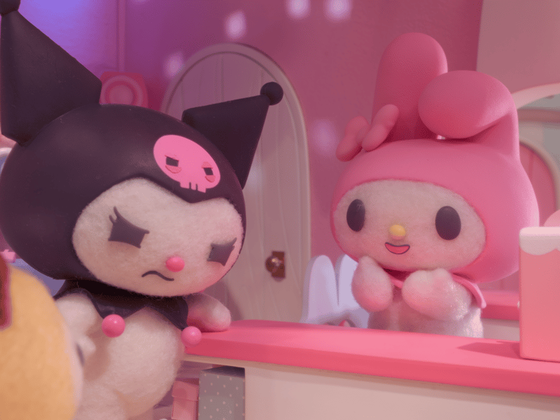 My Melody & Kuromi is a new stop-motion animation series which will bring to life two of Sanrio’s most beloved characters. The 12-episode series will follow the pair and their sweet adventures in Mariland from Thursday, July 24. 
