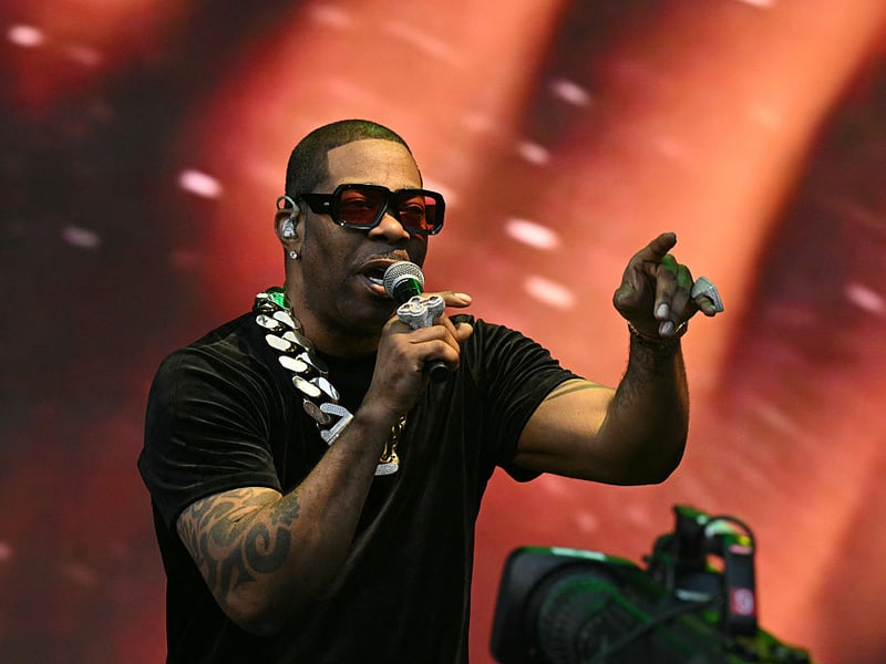Rapper Busta Rhymes was one of the surprise hits of the Sunday of Glastonbury.