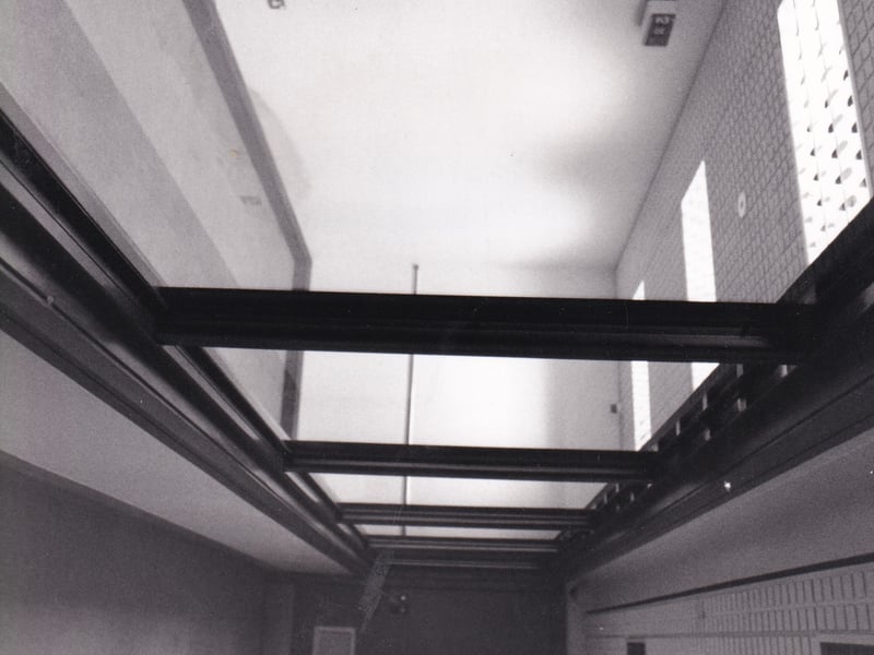The new Bridewell cells pictured in July 1993.