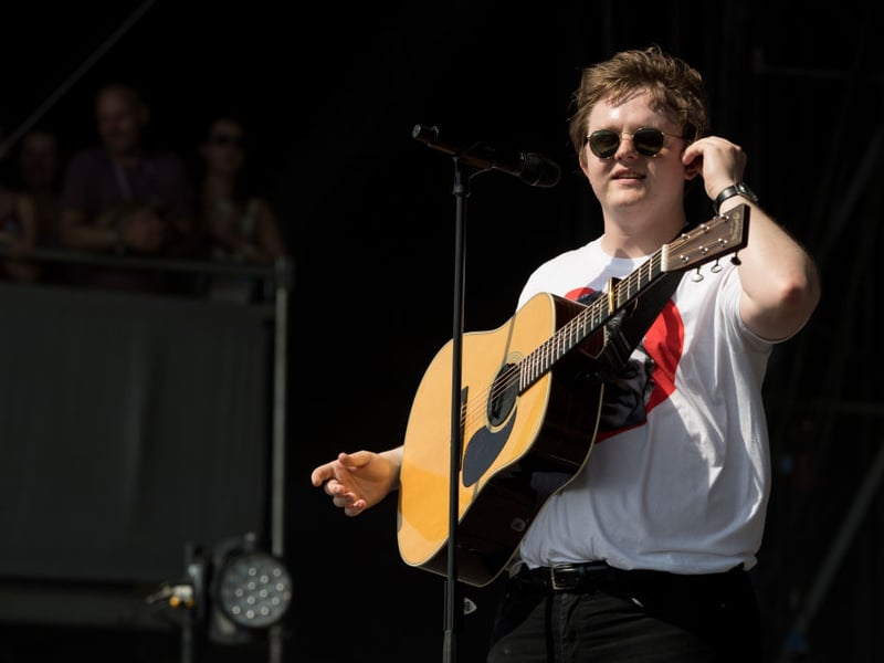 He played nine songs from debut album 'Divinely Uninspired to a Hellish Extent'.