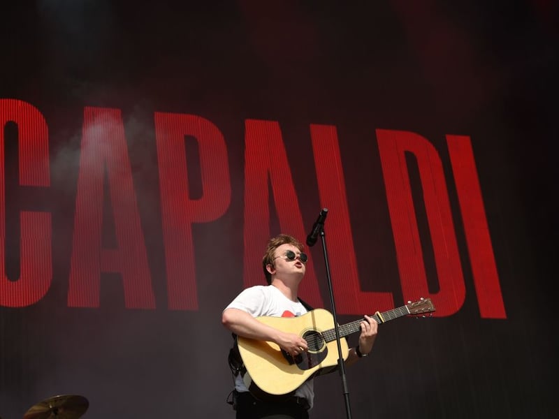Lewis Capaldi first played Glastonbury in 2019.