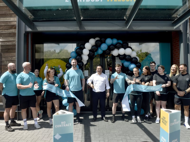 Alan Mak MP was on hand to open the new gym