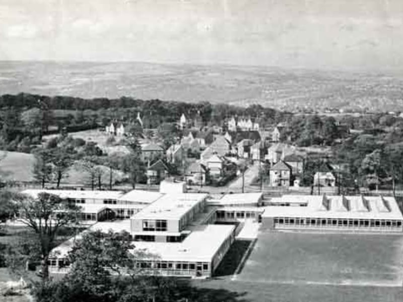 Chantrey School and Oakes Park School, Hemsworth Road, Norton, Sheffield, in 1963