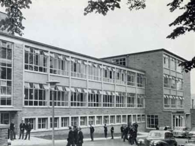 Abbeydale Grammar School for Boys (later Abbeydale Grange Secondary School), at the junction of Hastings Road and Abbeydale Road, Millhouses. Abbeydale Grange closed for good in 2010.