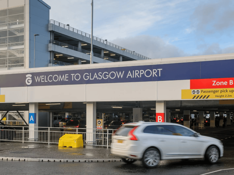 Long Stay Car Park at Glasgow Airport ranked fourth at £67.99.