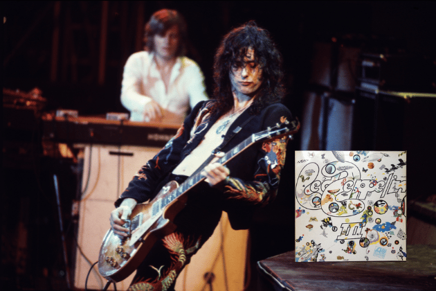 Showcasing a more acoustic side, this original UK pressing of Led Zeppelin III is famed for its innovative rotating wheel cover and warm, natural sound. It's a vital piece for appreciating the band's full breadth. 🔎 378693 wants