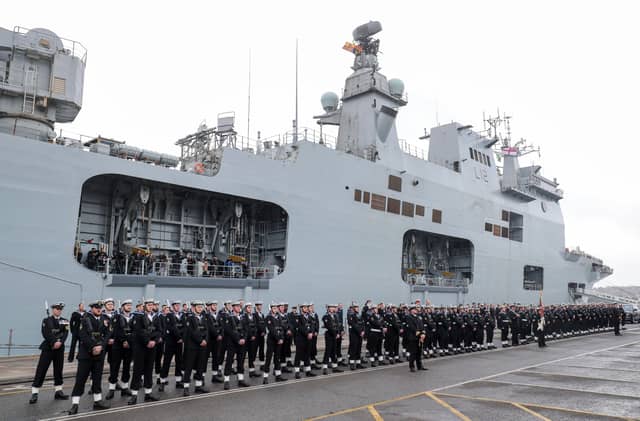The Landing Platform Helicopter was decommissioned at a ceremony on March 27, 2018, with the late Queen Elizabeth II attending the ceremony. The warship was sold to Brazil.