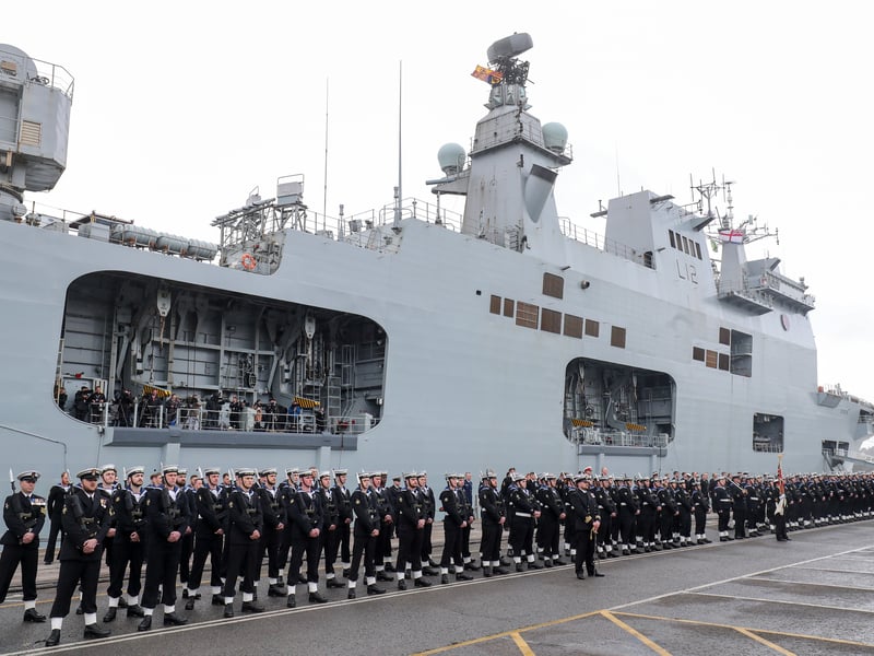 The Landing Platform Helicopter was decommissioned at a ceremony on March 27, 2018, with the late Queen Elizabeth II attending the ceremony. The warship was sold to Brazil.