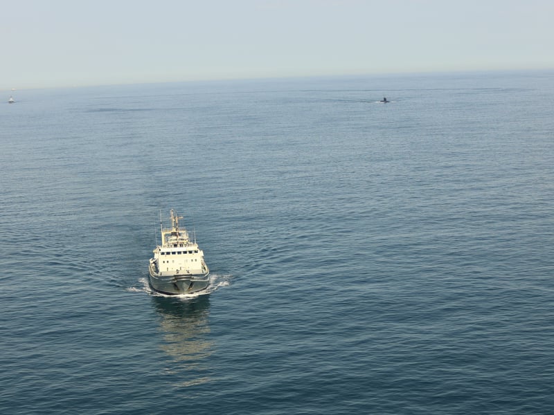 HMS Mersey and Royal Navy helicopters stalked the Russian submarine RFN Novorossiysk as it sailed through British waters.