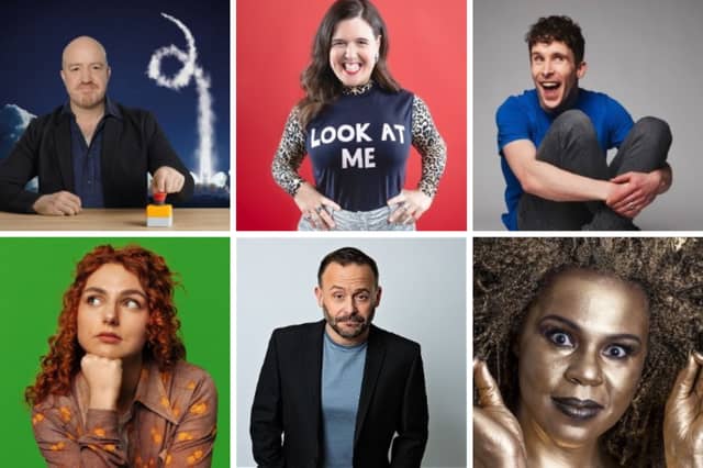 Six 'Live at the Apollo' stars with shows at the Edinburgh Festival Fringe this year.