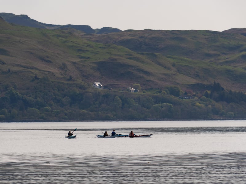 There is also potential for field sports, based on the Island’s terrain, such as shooting and stalking. The owners have run an informal shooting syndicate for a number of years, typically organising three days of walked and driven shooting each season, but there is no formal gamekeeping. Archery, kayaking and fishing are also on offer on the island as part of its holiday let business.