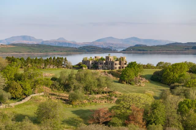 Built by New Zealand farmer, soldier and adventurer George Buckley in 1911-1912 – who saw the island as his ancestral Maclean home – Shuna Castle sits at the northern end of the island with outstanding views north and west. Lived in by the current owners until 1985, the 50-room castle offers buyers a wonderful opportunity to create new accommodation. It is completed by a large walled garden.