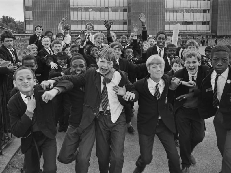 Plenty of children do still walk, or cycle, to school by themselves, but it's much less common than it was in the 1960s and 70s. Youngsters could get up to all sorts of adventures on their way to and from school back then, without any parents to cramp their style.