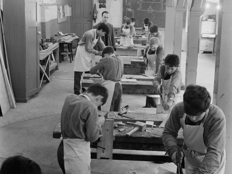 Much more time was spent on practical lessons at schools in the 60s and 70s, often with different classes for boys and girls based on gender stereotyping. Boys would often learn things like bricklaying, woodwork and metalwork, while while girls were taught cookery and sewing.