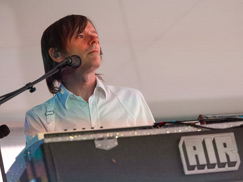 French musical duo Air will be playing their album 'Moon Safari' in full in the Big Top at 7pm on Saturday, August 2.