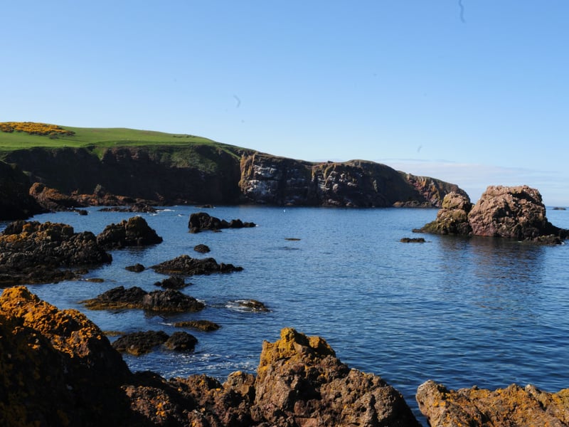 Running between Dowlaw and St Abbs (also known as New Asgard to fans of superhero movies), this 10km section of the Berwickshire Coastal Path also takes in Fast Castle, the steep 500ft cliffs of Tun Law, the cove of Pettico Wick and St Abbs Lighthouse. 