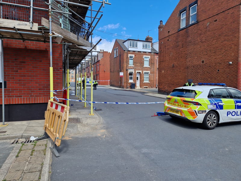 Residents on a neighbouring streets said they had heard a "loud bang" while watching YouTube in the early hours of Monday.