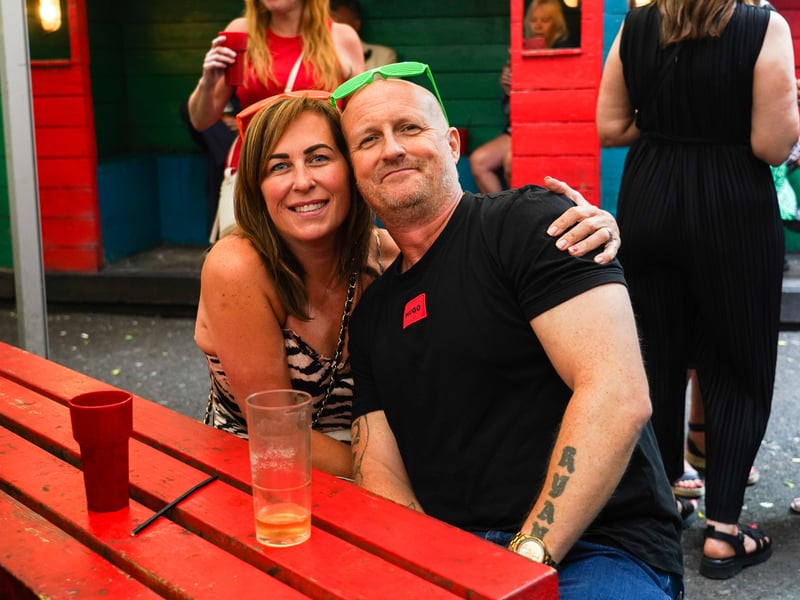 Revellers at the "truly special" reunion party at Astoria in July. A celebration of old Portsmouth nightclubs 5th Avenue, Time &Envy, Martines & Images.


Pictured: Julie and Rob Miller

Picture: Alec Chapman