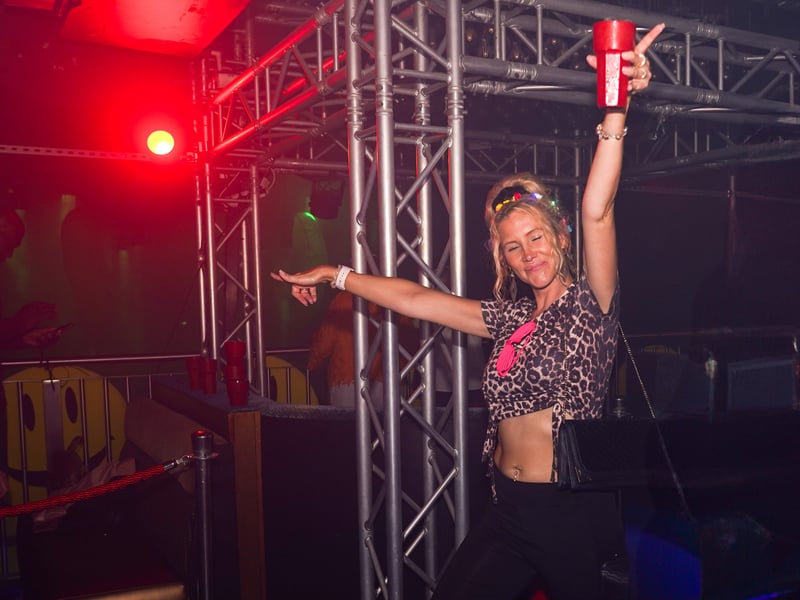 Revellers at the "truly special" reunion party at Astoria in July. A celebration of old Portsmouth nightclubs 5th Avenue, Time &Envy, Martines & Images.


Pictured: Sam Thorpe

Picture: Alec Chapman