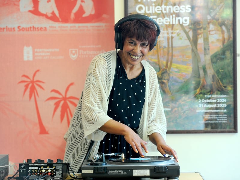 Pictured is: DJ Anogu.
Picture: Sarah Standing (270625-9498)
