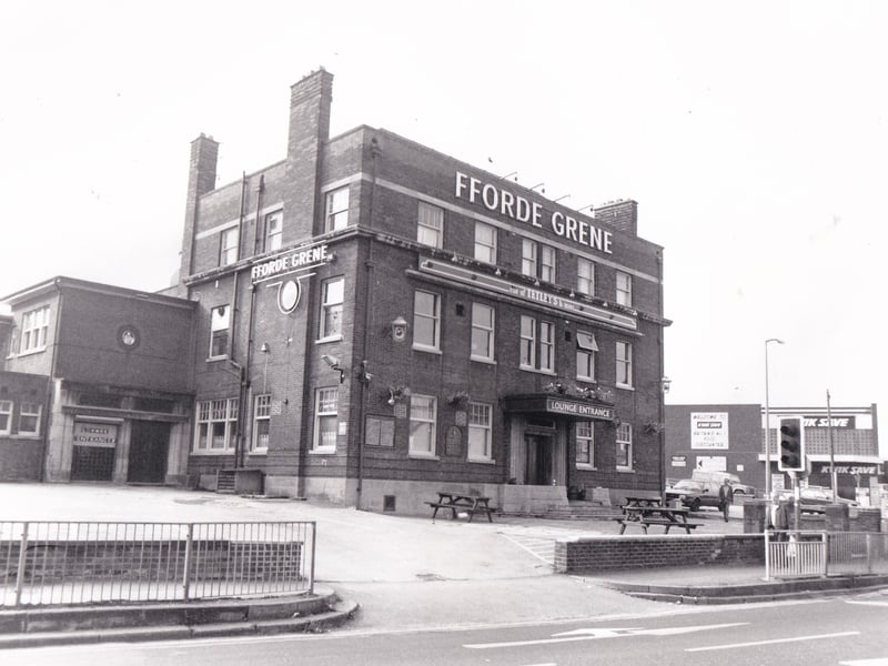 The Fforde Grene in Harehills, Leeds, is still fondly remembered by many as being a great music pub during its heyday. But it gained an unsavoury reputation in its later years, and it closed after drugs and weapons were found there during a police raid in 2004. It became a continental supermarket following its closure.