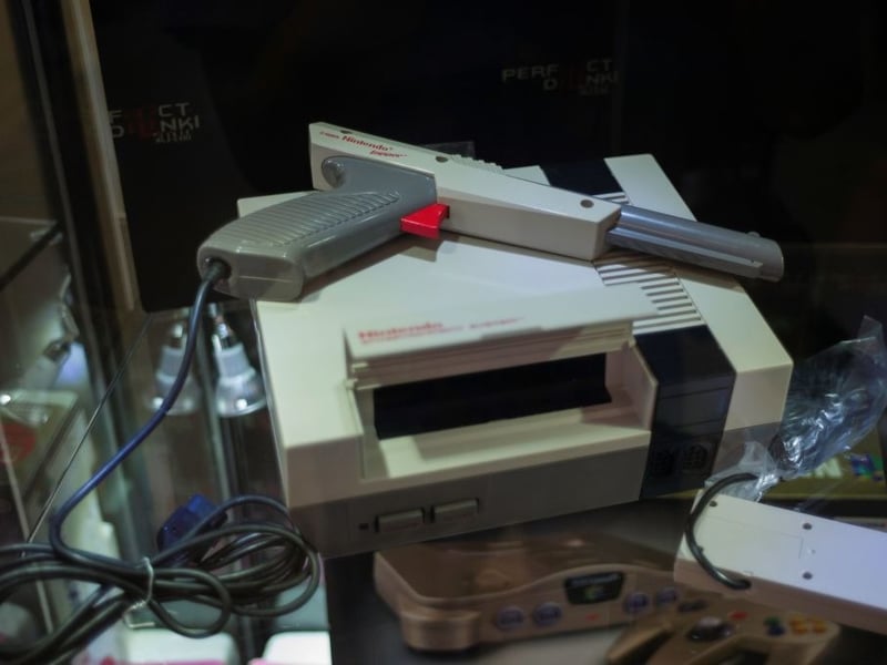 Not every home had one, but if yours did you can be sure everyone wanted to come round to play. The Nintendo Entertainment System, or NES to most of us, was the must-have video games console of the 80s, which gave the world Super Mario Bros and many other classic games.