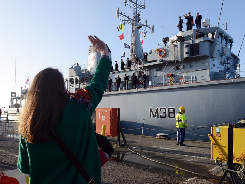 HMS Atherstone, a Portsmouth-based Hunt-class mine countermeasures ship, spent much of her life in the Persian Gulf. She was decommissioned in 2017, stripped down in 2020, and sold to Harland & Wolff shipbuilders in 2022. The intention was to utilise the parts to refurbish HMS Quorn for the Lithuanian Navy, then rebuilding her for non military use.