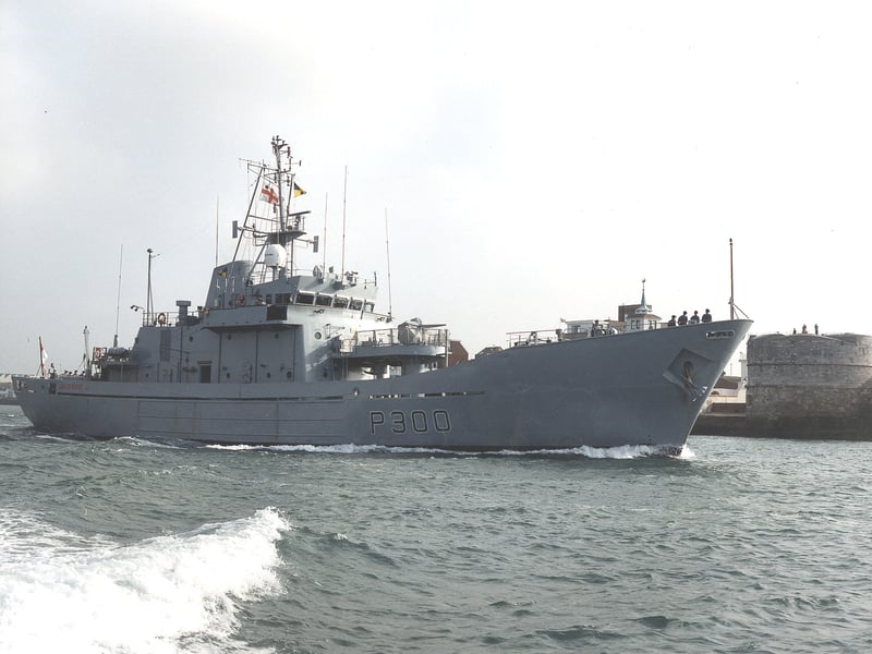 HMS Lindisfarne, an Island-class offshore patrol vessel, was sold to Bangladesh in 2004 and renamed BNS Turag. She took part in various military exercises and humanitarian operations, with her crew rescuing nine fishermen after Swadhin-3 sank near Mongla port in 2018

