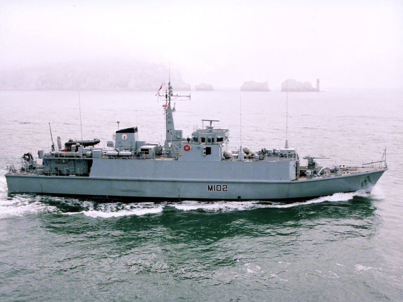 HMS Inverness, a Sandown-class minehunter, was sold to the Estonian Navy in 2007 after being decommissioned in 2005. Now known as EML Sakala, she was part of the  overarching Exercise Argonaut 2001 maritime task group in The Gulf.