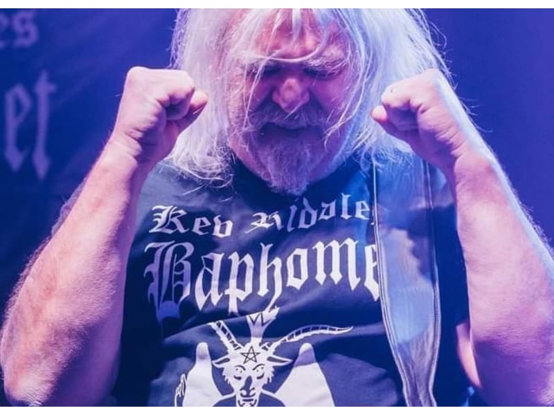 Kevin Riddles, the original bassist for British heavy metal band Angel Witch, died at the age of 68. Photo: riddles.kevin/Instagram