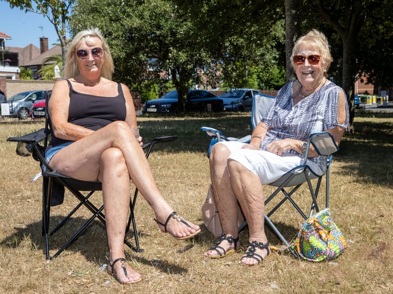 Pictured - Sherri & Maureen from Southsea
Photos by Alex Shute