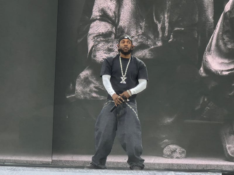 Kendrick Lamar was in Glasgow on his co-headlining tour with SZA.