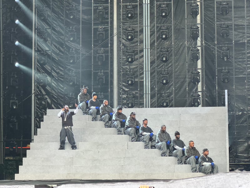 The set included most of the tracks from Lamar's latest album 'GNX'.