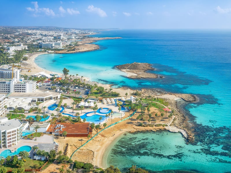 That's the end of the good news - if you're heading to resorts like Ayia Napa in Cyprus for a week's all inclusive break it'll cost you more than it would have last August. Up from an average of £950 to £1,166. That's an increase of 22.7 per cent.