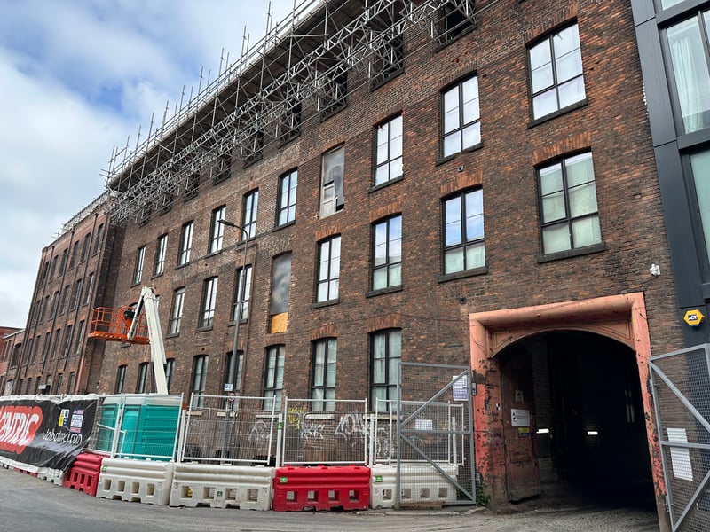 Restoration of Talbot Mill, Ellesmere St, Castlefield