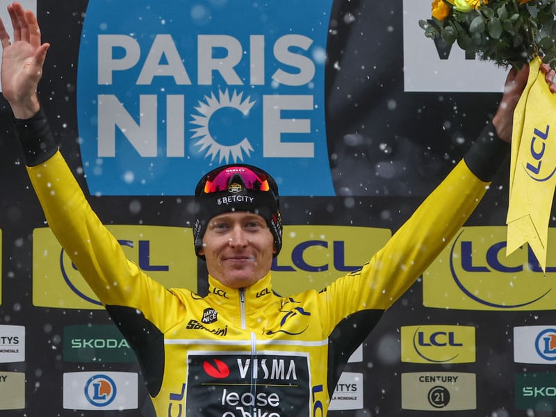 Double Paris-Nice winner (in 2024 and 2025) Matteo Jorgenson is now a 66/1 shot to win this year's Tour de France. The American is a mountains specialist and came 8th in last year's race.